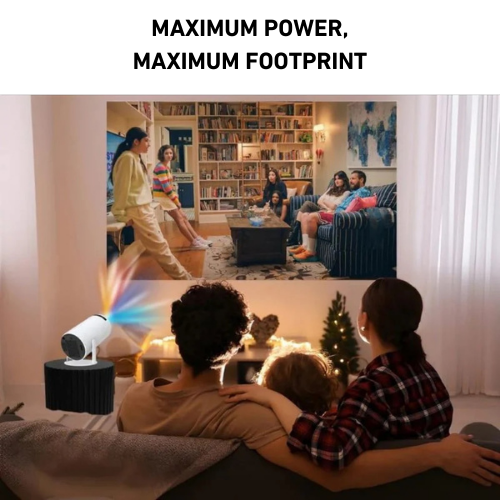 ProjLux® VideoProjector 4K ( Compatible with iPhone & Android)